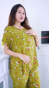 GALERI Setelan Lengan Pendek Jumbo & Piyama Kekinian 2023 ZeeNew Series Terbaru