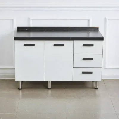 AYIJIE | Custom Small Space Kitchen Cabinet with Sink Combination