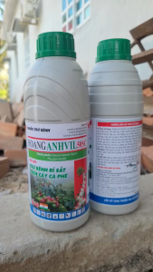 [VTNN TIEN KHOA] Thuốc trừ bệnh HoangAnhVil nguyên liệu Ấn Độ chai 1 lít trừ đạo ôn đốm vằn lem lép hạt nám trái thán thư rỉ sắt nấm hồng sương mai phấn trắng