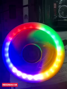 Quạt tản nhiệt CPU NeedMax S6 led rgb đa năng dùng cho socket 775/1155/1156/AMD -Quạt tản nhiệt CPU S6