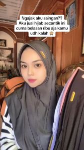 Hijab Sport Pin AKRILIK / Hijab Olahraga Akrilik Terlaris / Jersey Premium