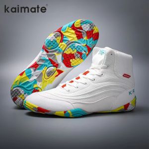 Professional Childrens Wrestling Boots Men Training Sneakers Lightweight Boxing Shoes