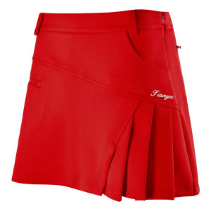 TTYGJ | Sports Skirt Golf Tennis Badminton Pleated Mini Skirt Anti-Flashing
