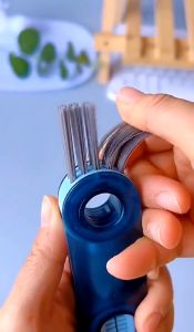 [KATEIYOU] Dụng Cụ Cọ Rửa Vệ Sinh Bình Sữa Cọ Chải Nắp Chai 3 Đầu Xoay Thông Minh