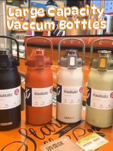 DODGE Cold Water Bottle Stainless Steel I Botol stainless air dingin merek DODGE I Keep The Temperature 1300 ml