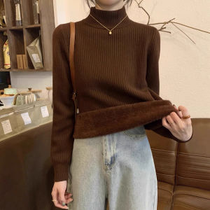 chaqi | Warm Thicker Thermal Underwear Half High Collar Tshirt