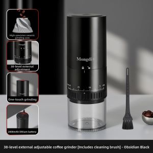 MONGDIO | Electric Visible Grinder Coffee Bean Grinder