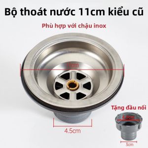 MENGKUXIONG | Bộ Lọc Chống Đổ Cặn Inox