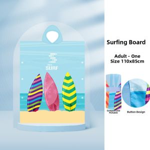 Quick Dry Swimming Bath Towel Robe Cloak Wearable Absorbent Towel for Hot Springs Adults And Children Beach Towel Women