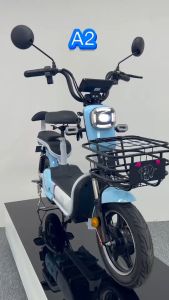จักรยานไฟฟ้า A2 สกุ๊ดเตอร์ ส่งจากไทย พร้อมแบต จักรยาน ไฟฟ้าไฟเลี้ยว-กระจก ประกันรถทั้งคัน รถใหม่ทั้งคัน ประกอบให้พร้อมขี่ electric bike