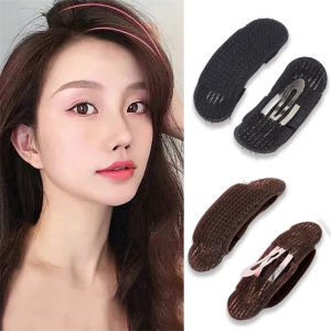 2Pcs/Set Fluffy BB Hair Clip Mat Roots Pad Sponge Hair Care Clips Invisible Pad Height Increase Clip Stereotypes Styling Tools For Women Girls