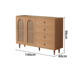 Aesthetic Decorative Storage Cabinet for Living Room