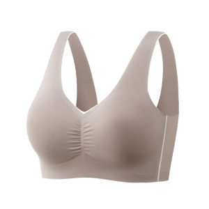 Bra For Women No Steel Ring M-XXLSeamless Gather To Prevent Sagging And Latex Sports Ladies Underwear