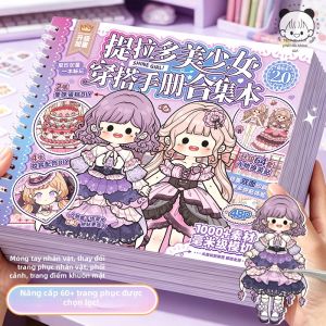 TILADUO | Princess Costume DIY Sticker Book