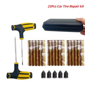 Auto Tire Repair Kit Puncture Plug Tools Tyre Puncture Emergency for Universal Tire Strips Stiring Glue Repair Tool