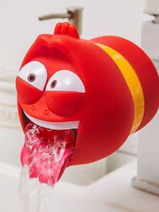 Bộ Lọc Nước Chống Bắn Tung Tóe Cho Trẻ Em Bộ Tăng Cường Vòi Rửa Tay Trong Phòng Tắm Vòi Tròn Bằng Nhựa PVC