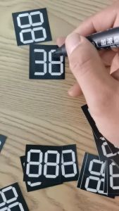 100ชิ้น ป้ายราคาสินค้า 2 หลัก ขนาด 3x3 ซม 4x4 ซม ป้ายตู้แช่ ป้ายเค้กกำหนดราคาเอง (ประกอบด้วยปากกา)