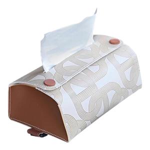 Premium Car Tissue Box Console