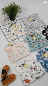 Kids Diary Baju Anak Setelan Pendek Mozza Set