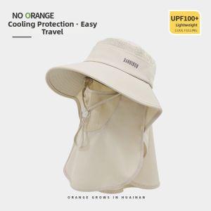 NOTHAVEORANGE | UV Protection Summer Hat Mask and Neck Cover One-piece