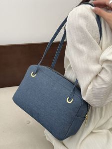 Elegant Underarm Bag Fashion Simple Japanese and Korean Western Style Large Capacity 2024 New Arrival Trendy Ins Shoulder Bag Casual Womens Bag