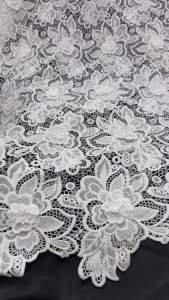OLEVO | New 2026 Luxury Wedding Lace Fabric Accessory Water Solute Hollow Embroidery Lace Flower DIY Fabric Party Celebration Dress