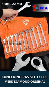 Kunci Ring Pas Set 11 Pcs Diamond Murah