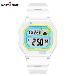 NORTH EDGE | Đồng Hồ Kỹ Thuật Số Màn Hình Vuông NORTH EDGE X1 2026 Chống Nước 50M Đồng Hồ Thể Thao Có Chức Năng Bấm Giờ Đếm Ngược Báo Thức Dây Đeo Cao Su Dành Cho Nam Nữ