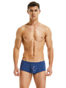 Low Waist Plaid Fashionable Shorts Three-quarter Pants Home Clothes Sleepwear for Men Arro Pants U-shaped Design Nylon Fabric