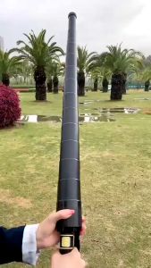 Ô dù có vỏ bọc che mưa che nắng loại to rộng 123cm. Thiết kế nút bấm đóng mở tự độ gấp gọn thông minh 8 nan to chống rỉ cao cấp