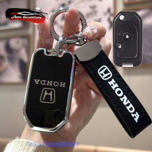 【2buttons / 3buttons】 Honda Jazz car key case City Brio Civic Crv Accord key covers Modified car key cover Honda keychain