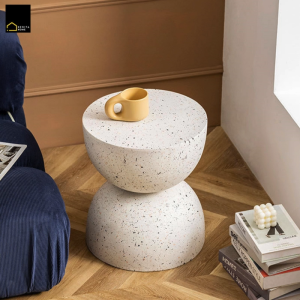 RENITA HOME | โต๊ะข้างรุ่นอาวกลาส HOURGLASS SIDE TABLE โต๊ะข้างขนาดกลาง สไตล์มินิมอล โมเดิร์น