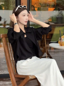 ZHILU | High-end Tencel Sun Protection Shirt Short Sleeve Blouse