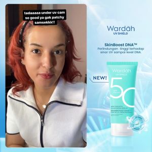 Wardah UV Shield Airy Smooth Sunscreen Serum SPF 50 PA++++ - Sunscreen matte dan ringan