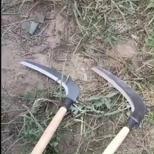 เคียวเหล็กแมงกานีส มีดมือขวา (มีฟัน) การประกันคุณภาพ