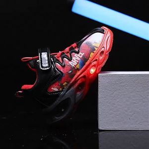E10 Baby & Kids LED Fashion Sport Shoes | Trendy Prince Boys Casual Twins Sneakers Light | Kasut Lampu Budak Lelaki