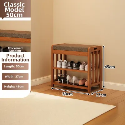 Shoe Changing Storage Long Bench Sofa Style