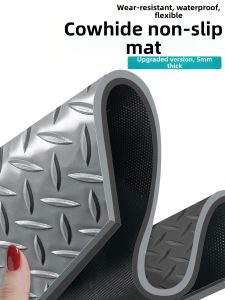 JINNING | Non-slip Waterproof Flame-retardant Durable No-wash Thick PVC Door Mat