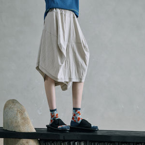 Relaxed Comfortable Loose Wide Leg Pants 7/8 Length