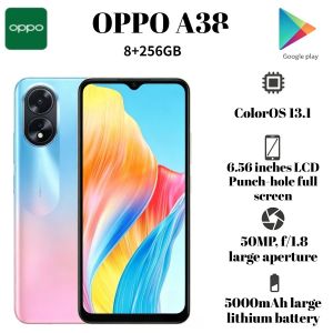 OPPO | 2026 New Global Unlocked OPPO A38 8+256GB Extended RAM 18W Fast Charge 5000mAh Battery Budget Android Phone