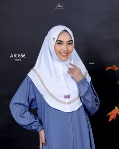PROMO-Ar 856 Jilbab hijab kerudung bergo krudung wanita dewasa jersey instan standart renda bordir terbaru new terlaris terkini modern kekinian murah viral 2025 daily simple best seller adem cantik tanpa non pet dagu stella cantik COD gratis ongkir
