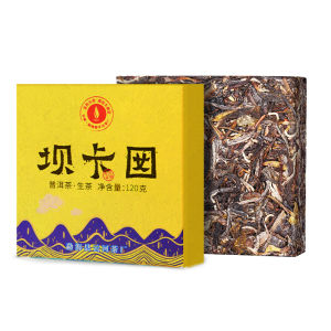 YUNHE TEA | Ban Zhang Ancient Tree Spring Tea Green Pu-erh Tea Brick