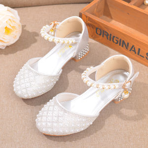 QIAOQIAOXING | High Heel Princess Style Girls Sandals