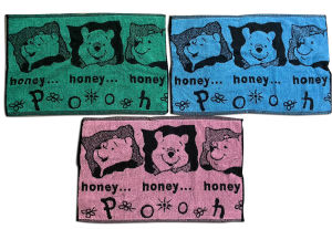 Keset Kaki Handuk Gambar Corak Warna Tua ukuran 45x70cm Keset Lantai Alas Lantai Keset Kaki Kamar Mandi Handuk Tebal Serap Air