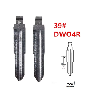 10 Cái 39 #   Lưỡi Chìa Khóa Điều Khiển Từ Xa Kim Loại DWO4R Chưa Cắt Dạng Gấp Dành Cho Chevrolet Buick Opel Tương Thích Với Keydiy KD Xhorse VVDI