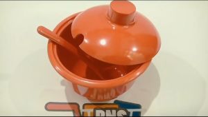 MANGKOK TEMPAT SAMBAL+ TUTUP BAHAN PLASTIK MURAH