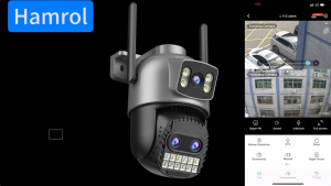 Hamrol 15MP 2.4GHz&5GHz 10X Zoom PTZ WiFi Security Camera Auto Tracking Outdoor CCTV O-KAM App