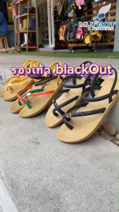 รองเท้าแตะ BlackOut รุ่น Toeloop Slingback รองเท้าแตะคีบรัดส้น รองเท้ายางกันลื่นใสสบายเท้า ผู้หญิง