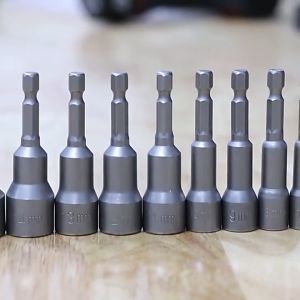 SOCKET KONEKTOR MATA BOR ROOFING 8MM X 42MM 1 PCS - MATA SOCK ROOFING - MAGNETIC NUT - BAUT KUNCI KEPALA ROOF