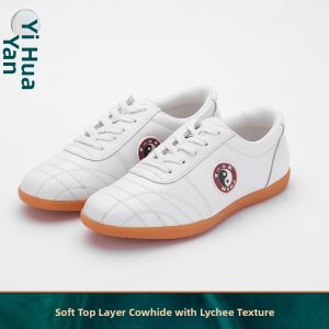 Leather Tai Chi Training Shoes